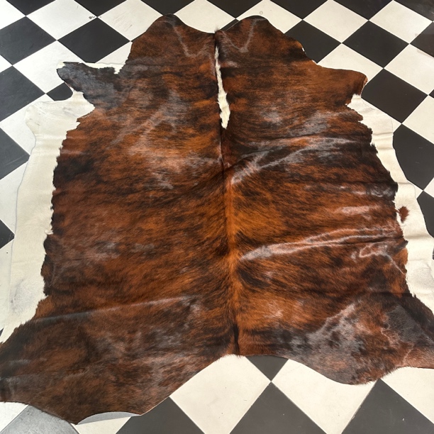 【本尼家】F523 230x200cm专拍牛皮地毯家用轻奢手工