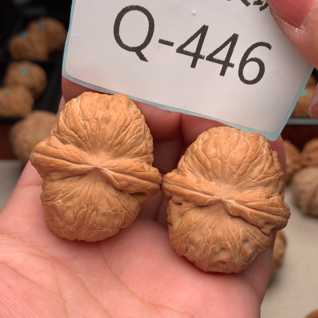 文玩核桃把件40元宝……….