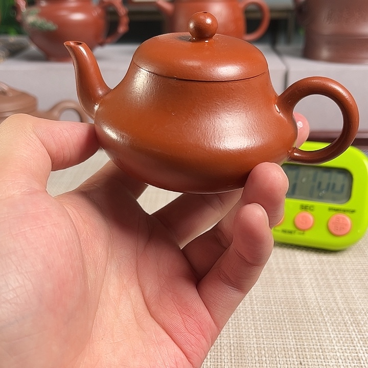 林***鑫茶杯紫砂宜兴原矿手工紫矿壶
