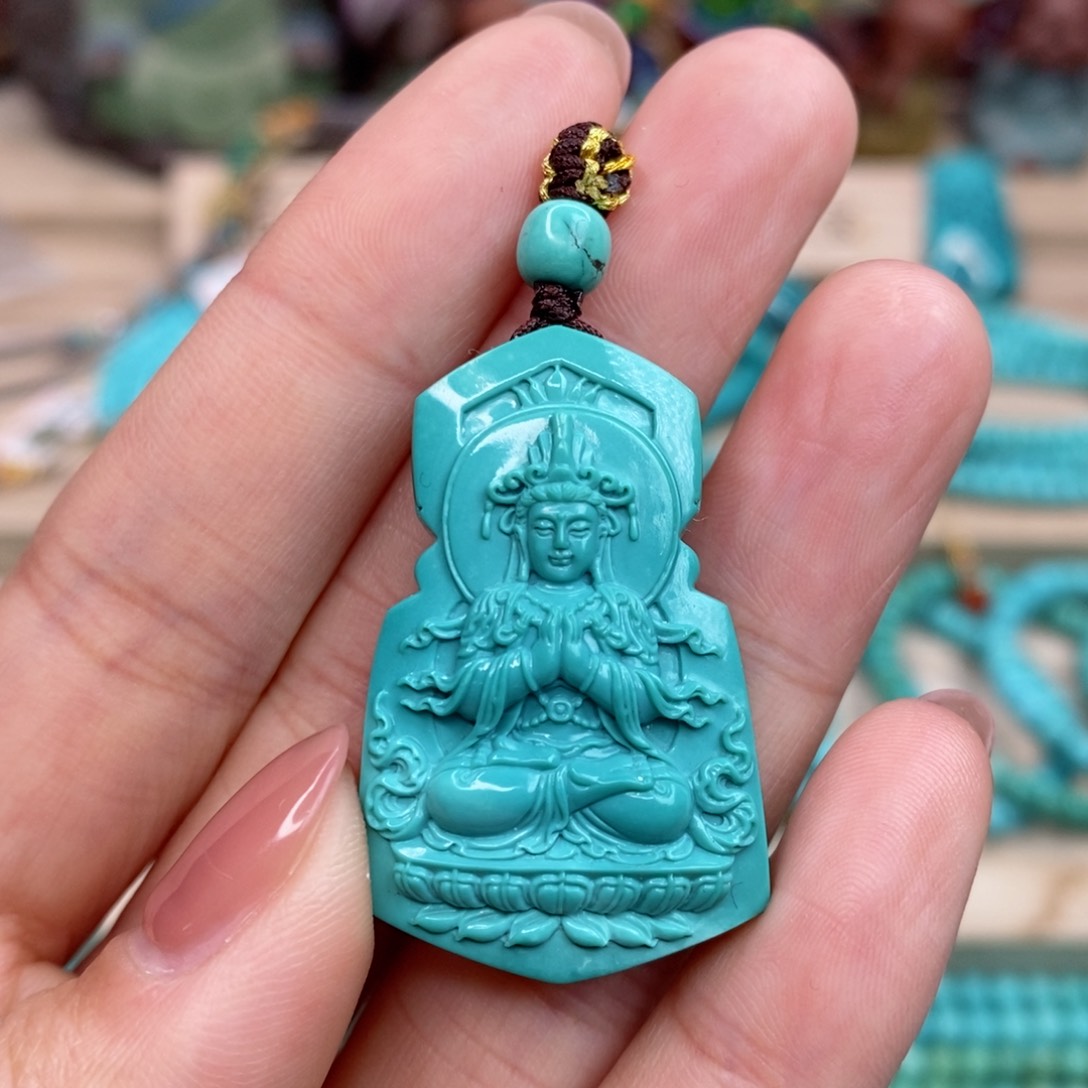 绿松石珠宝奇石未镶嵌