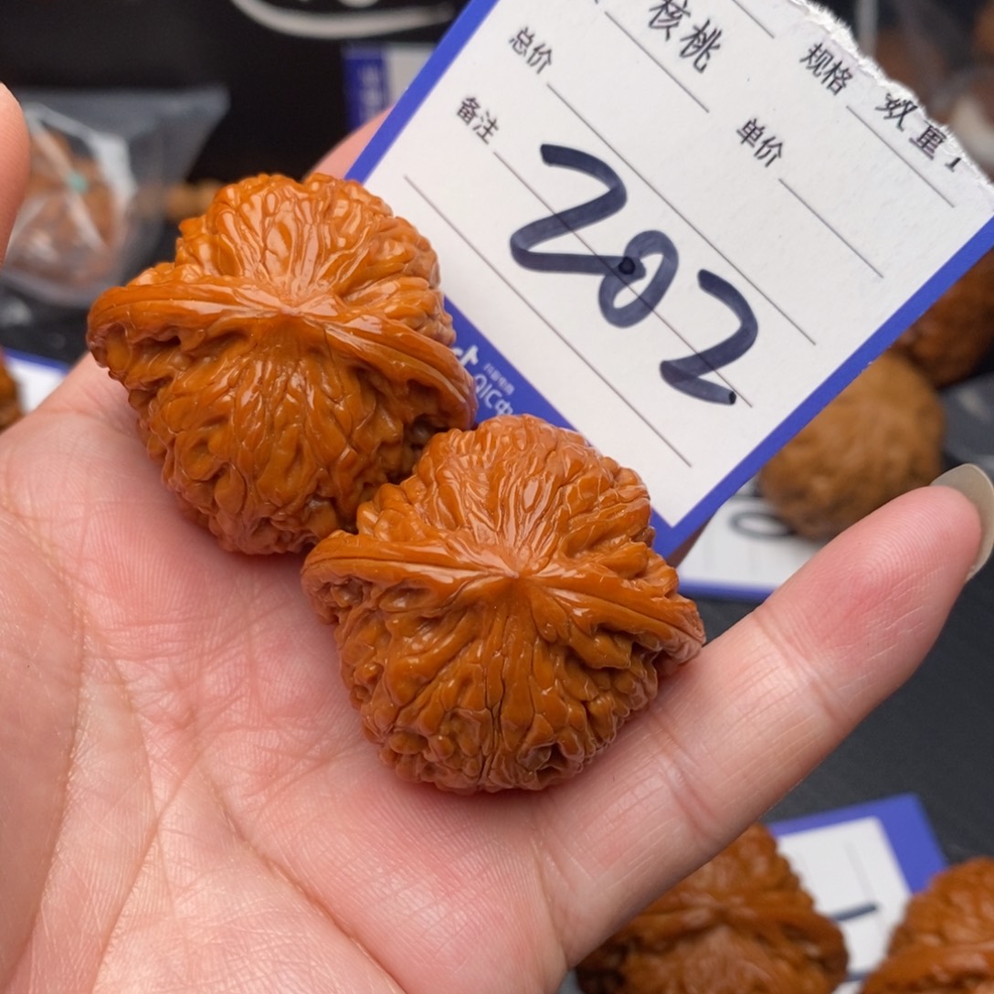 桃核把件磨盘39mo