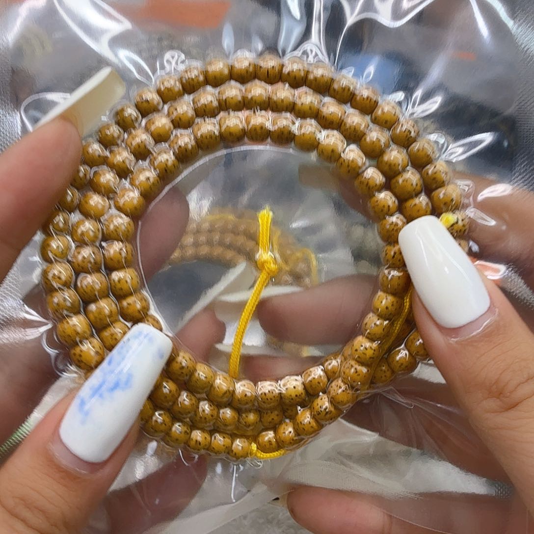 星月菩提手串93傲视半臂黄星月菩提河豚65-108