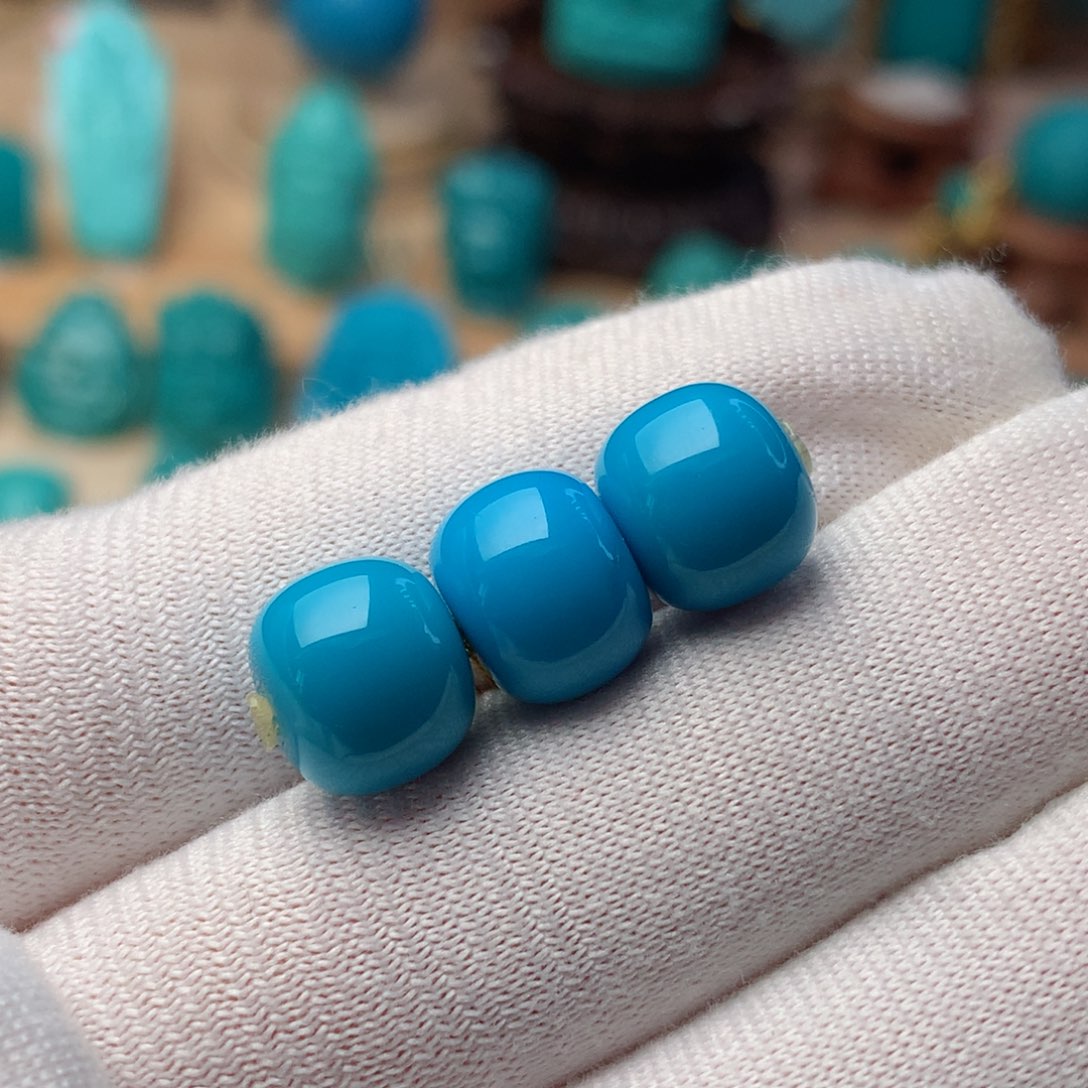 绿松石珠宝奇石未镶嵌