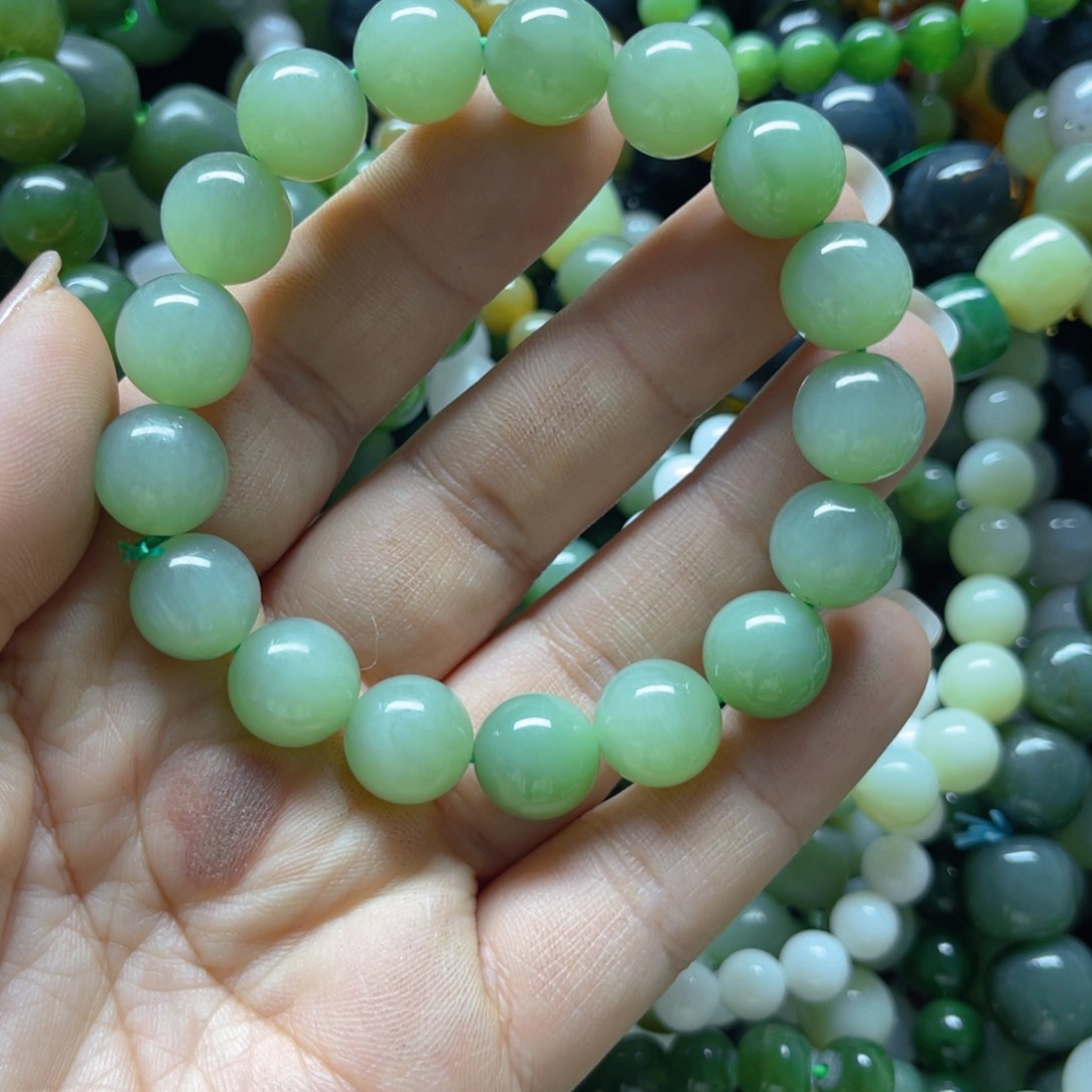 和田玉手链未镶嵌