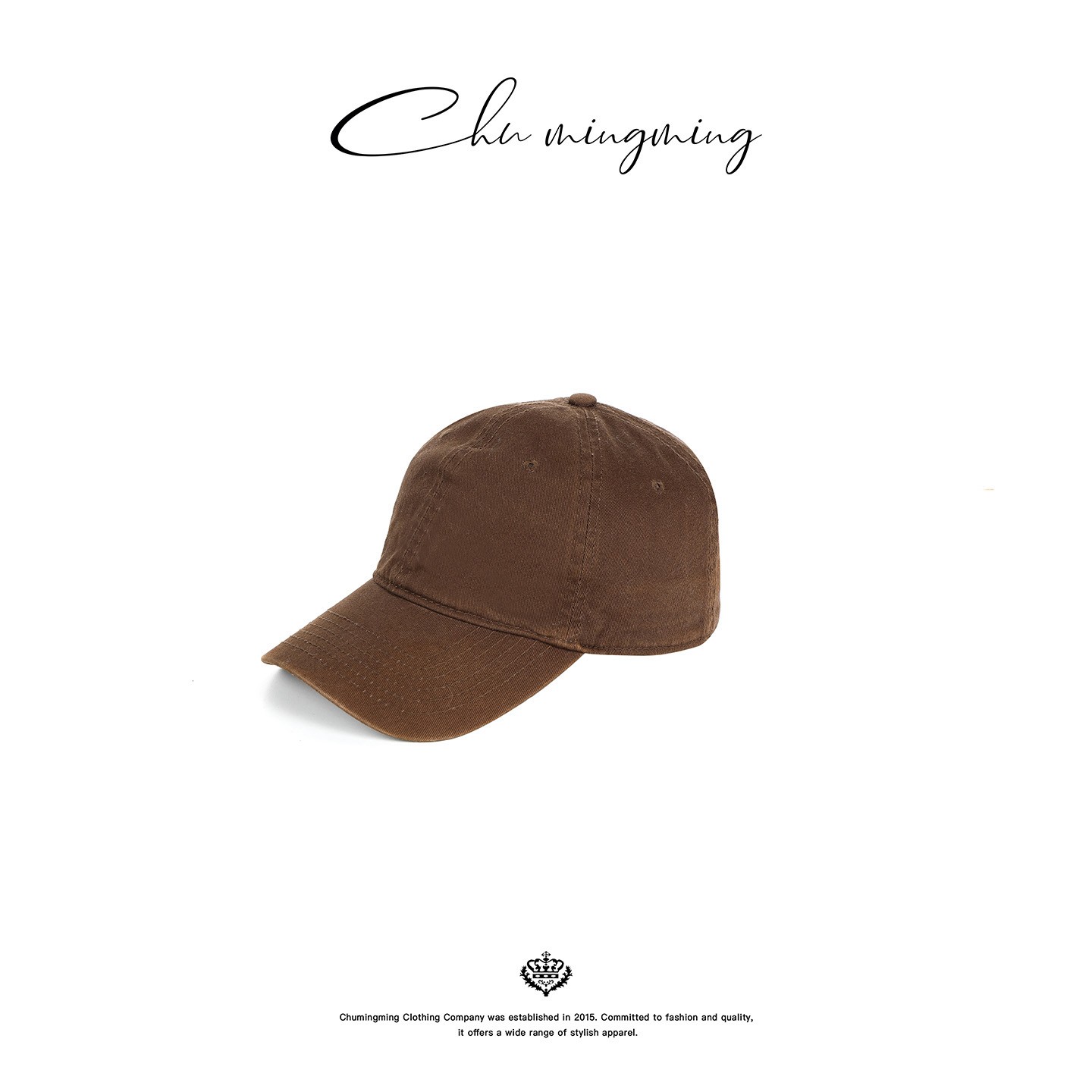  【CHUMINGMING】拉夫鸭舌帽SP25157