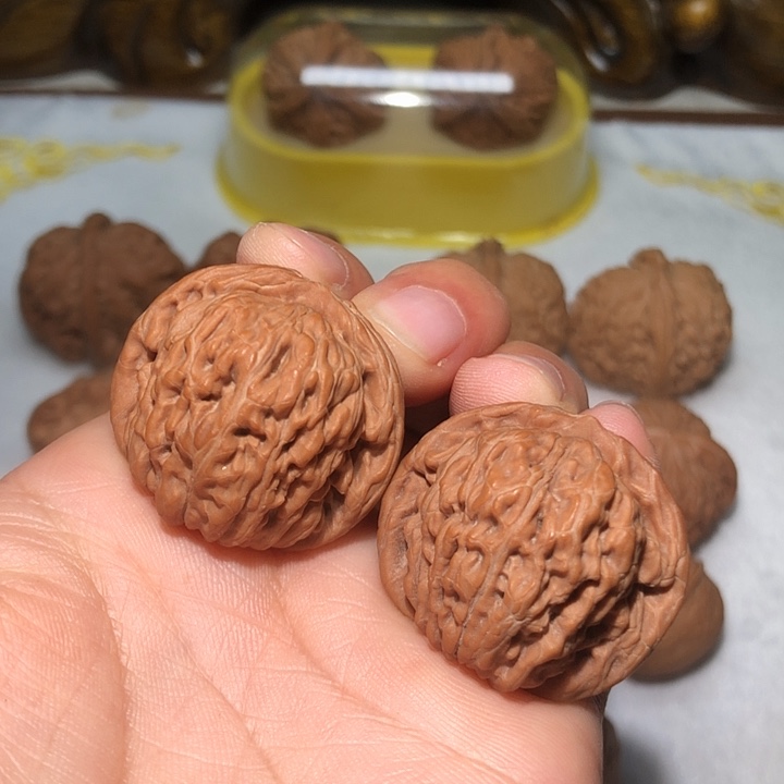 文玩核桃把件33汉高楼