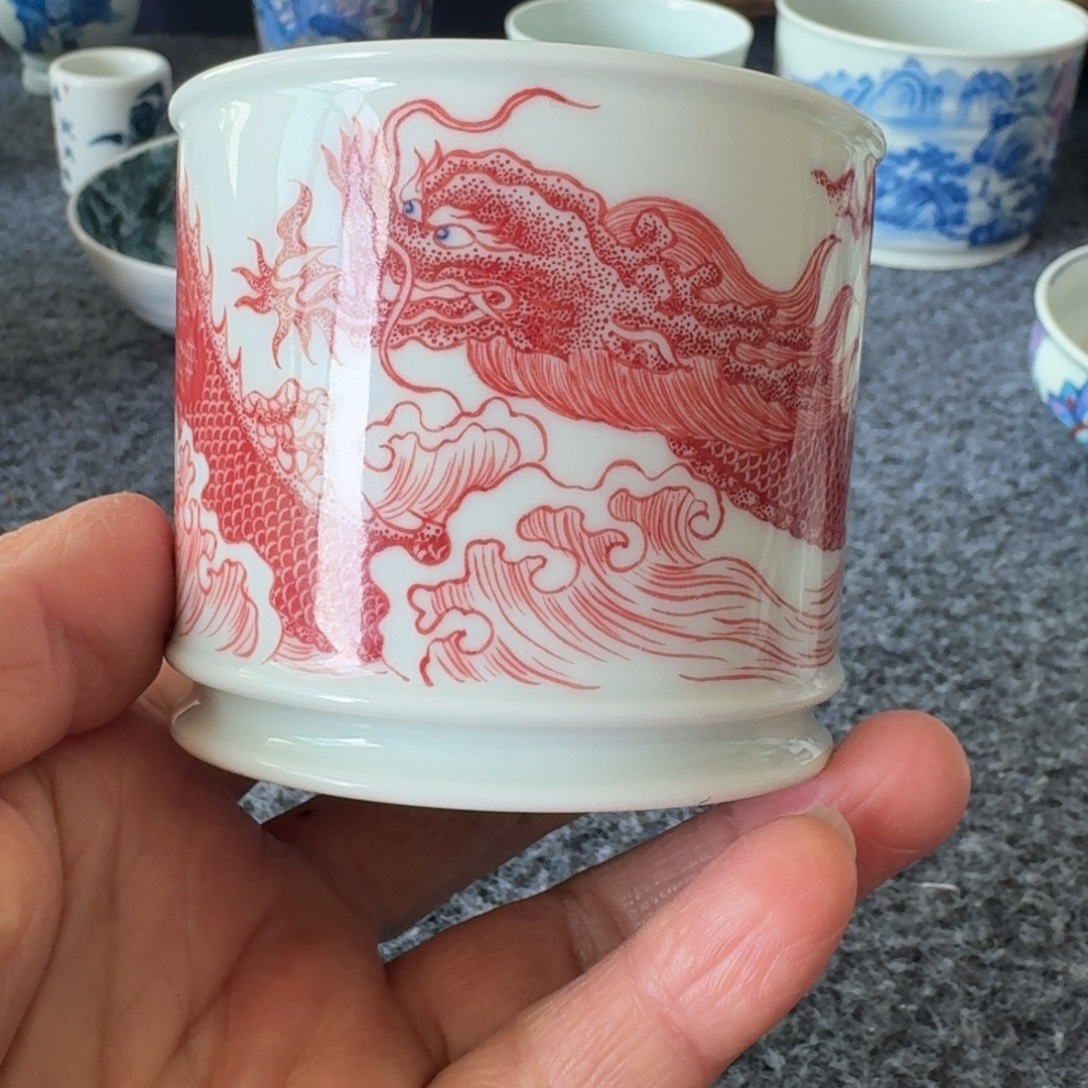 捷***舍现代景德镇陶瓷手绘茶具