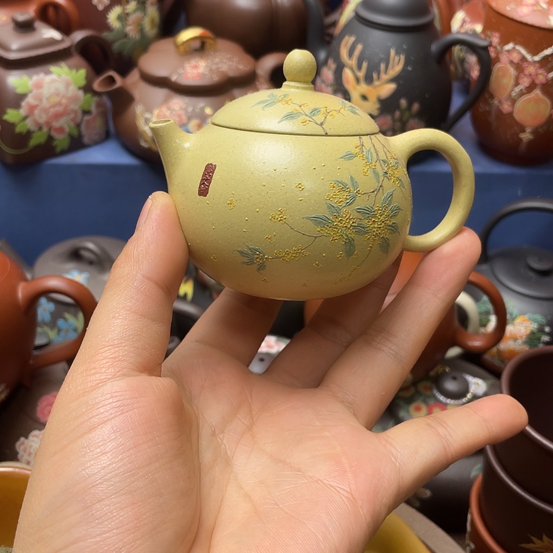 茶杯红泥紫砂茶壶110cc