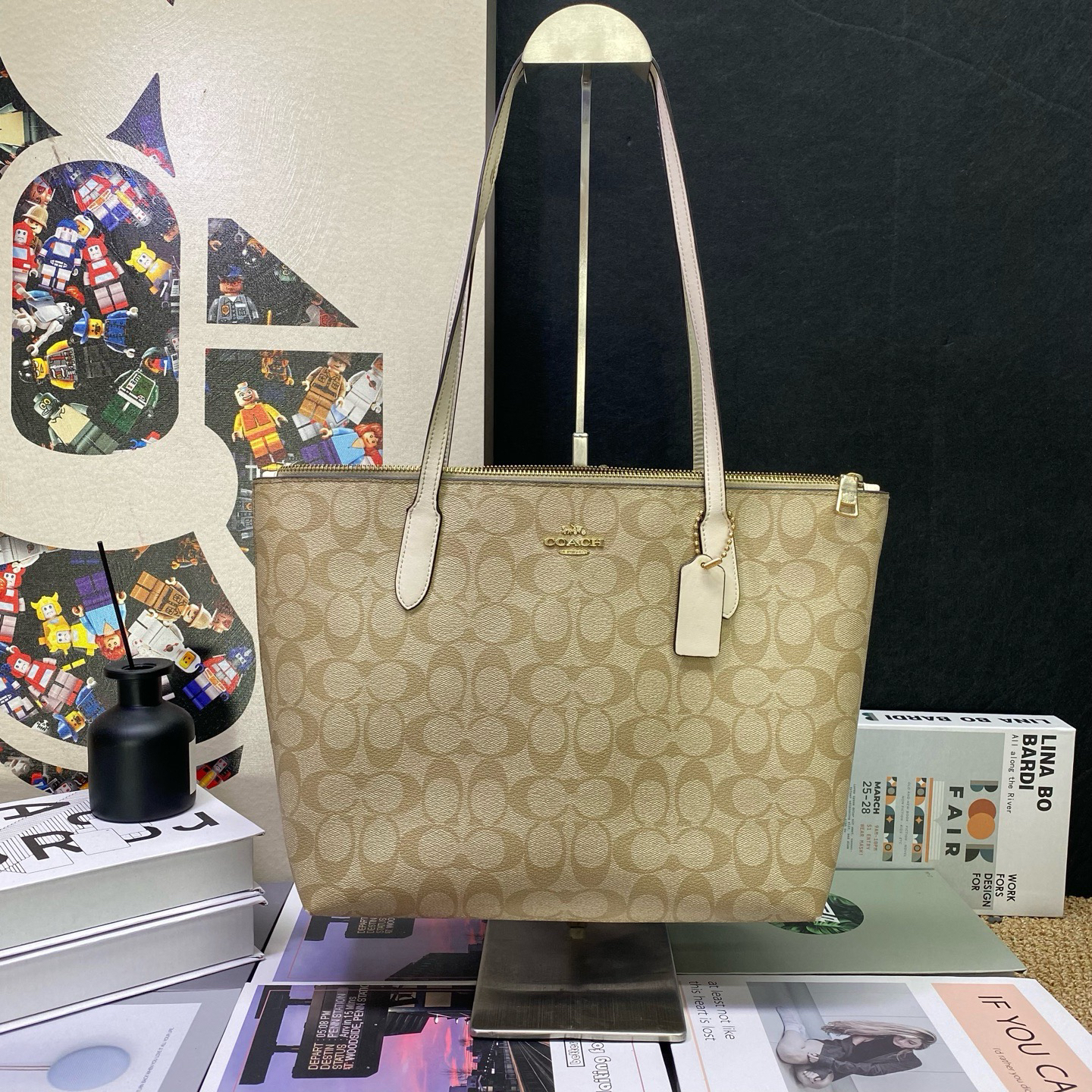 90新 COACH/蔻驰 22581单肩包29*26