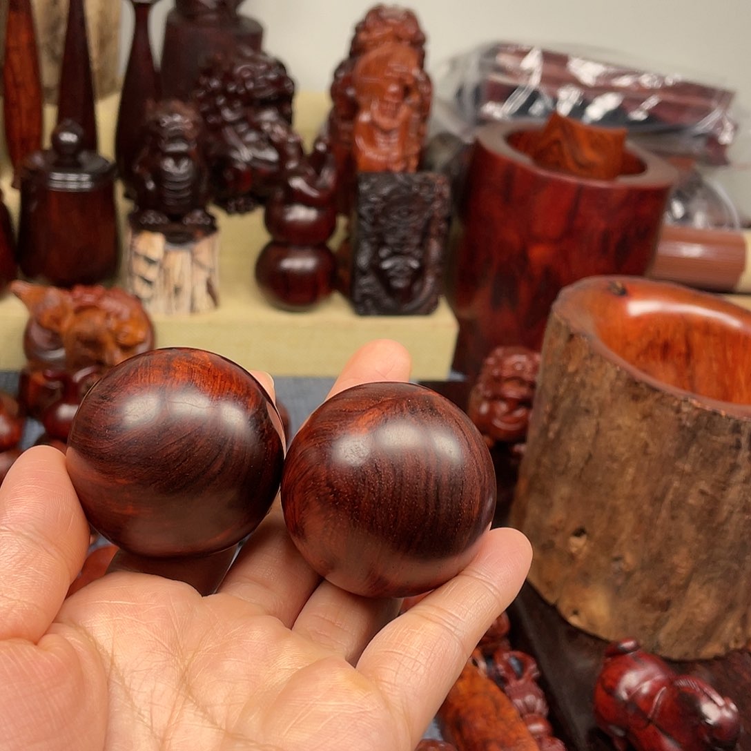 檀香紫檀（小叶紫檀）4.0手球