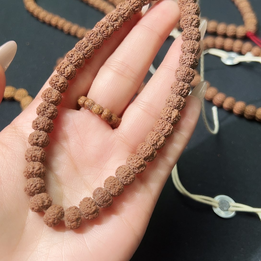 金刚菩提吊坠自**饰老树平细手串