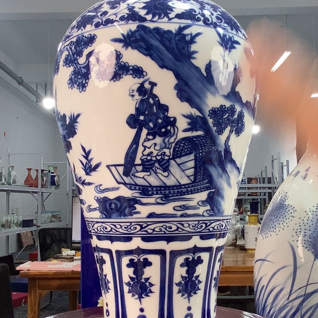 摆件景德镇陶瓷花瓶摆件