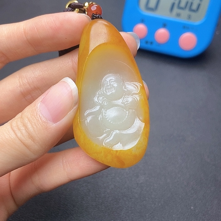 和田玉挂件未镶嵌N