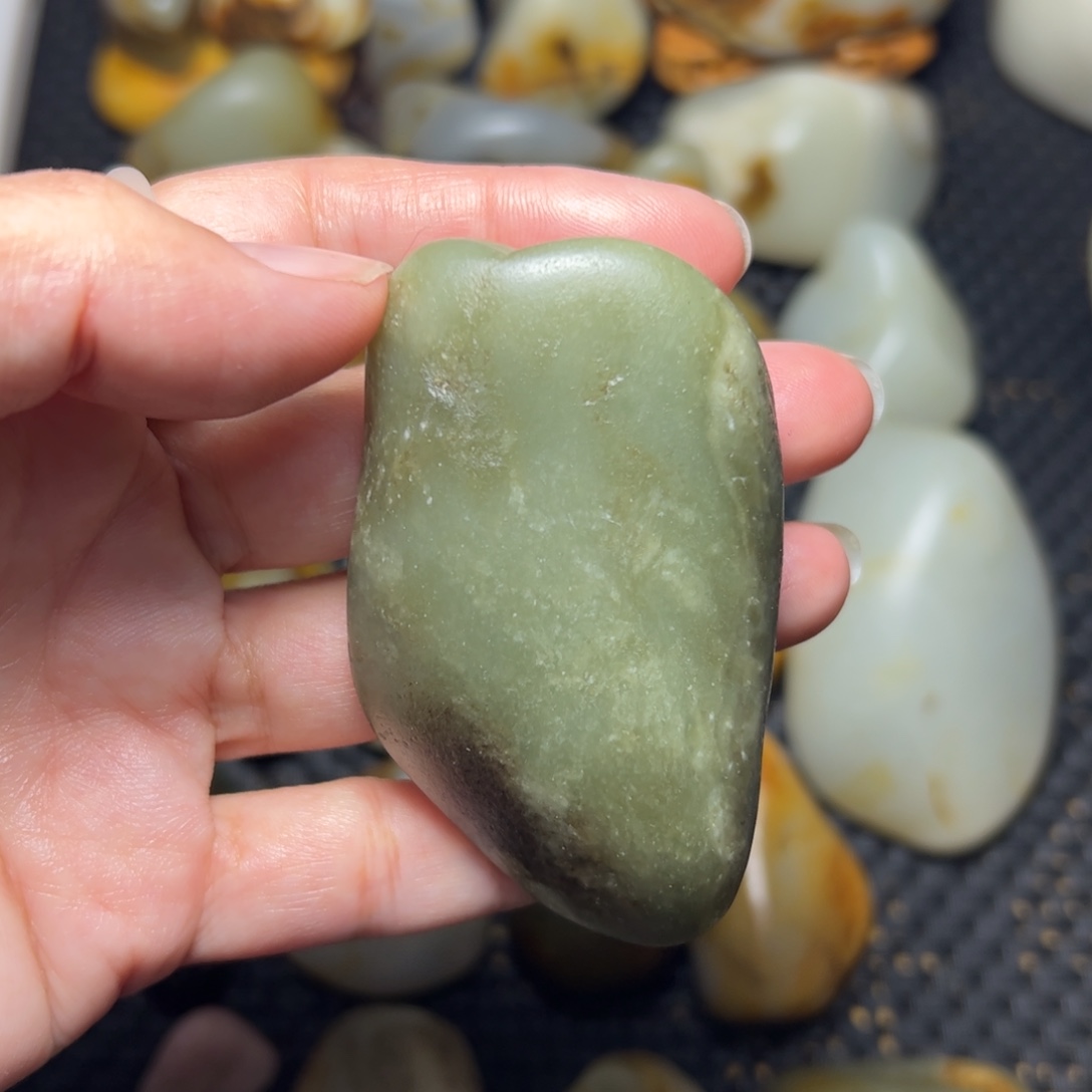 和田玉未镶嵌挂件26