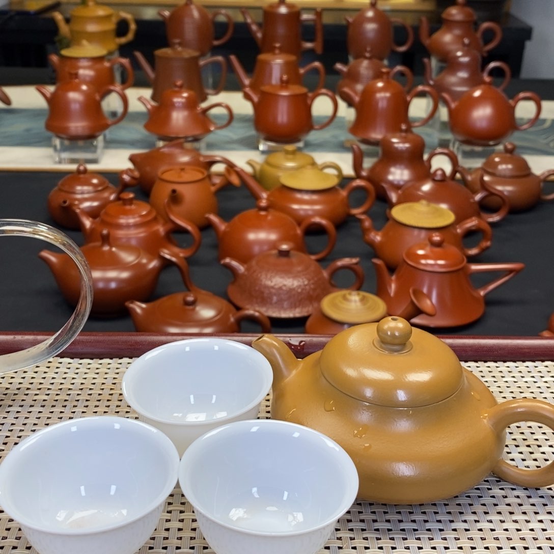 紫砂茶壶潮州手工艺