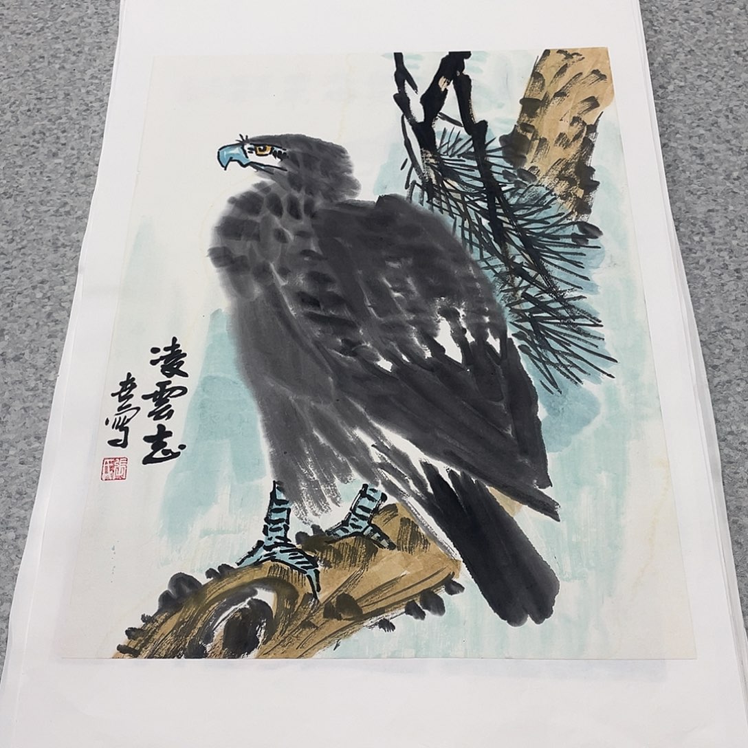 国画1.4平尺国画作品