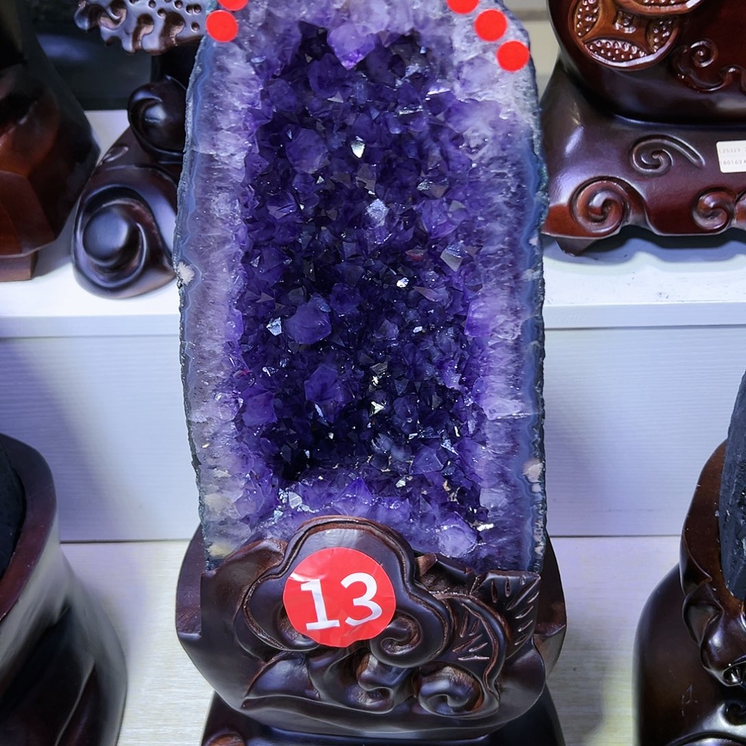 未镶嵌紫晶大型摆件（非配饰）晶