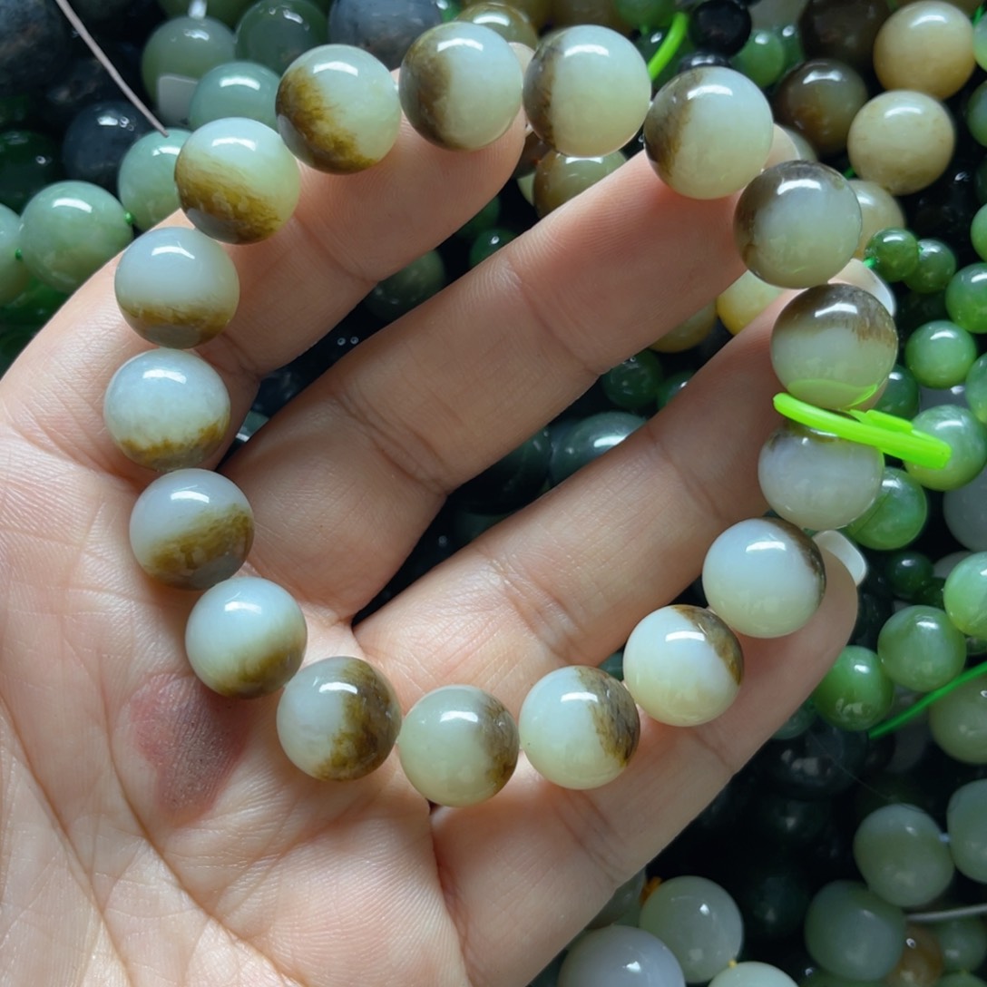 和田玉手链未镶嵌