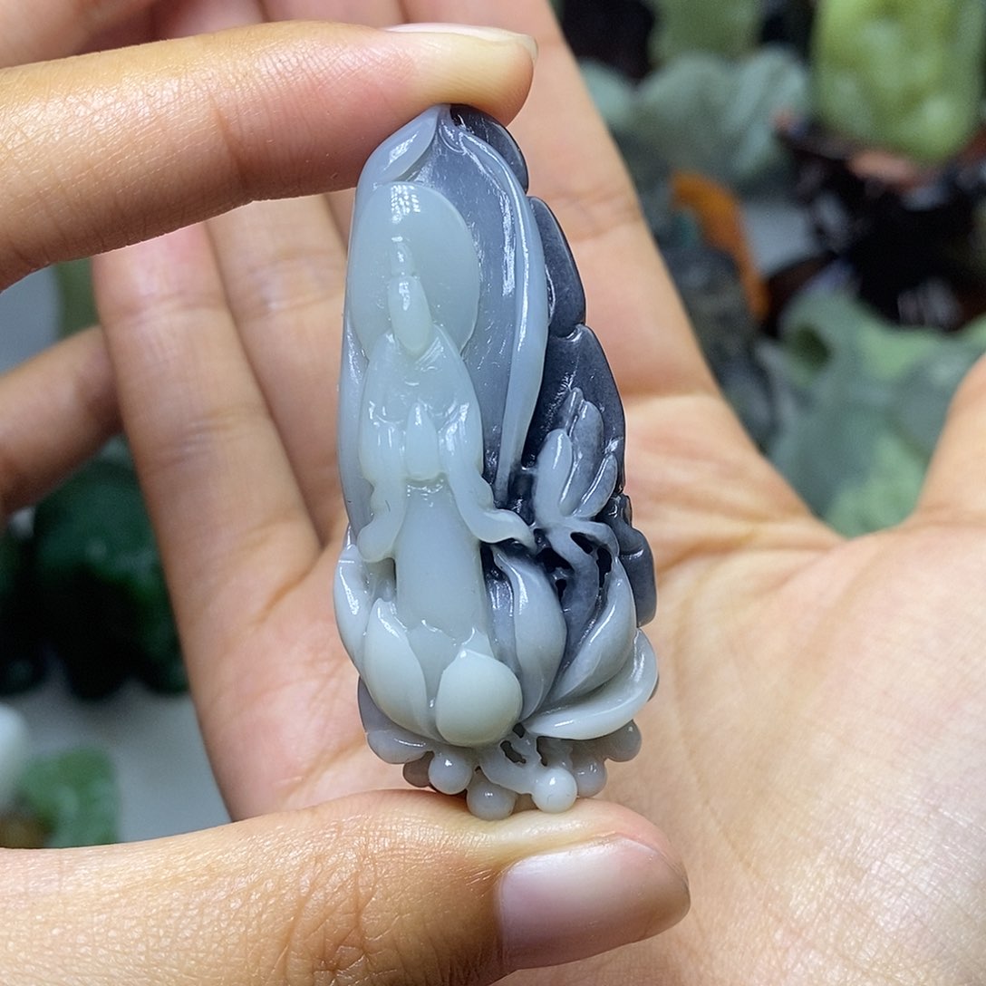 和田玉未镶嵌颈饰@**@