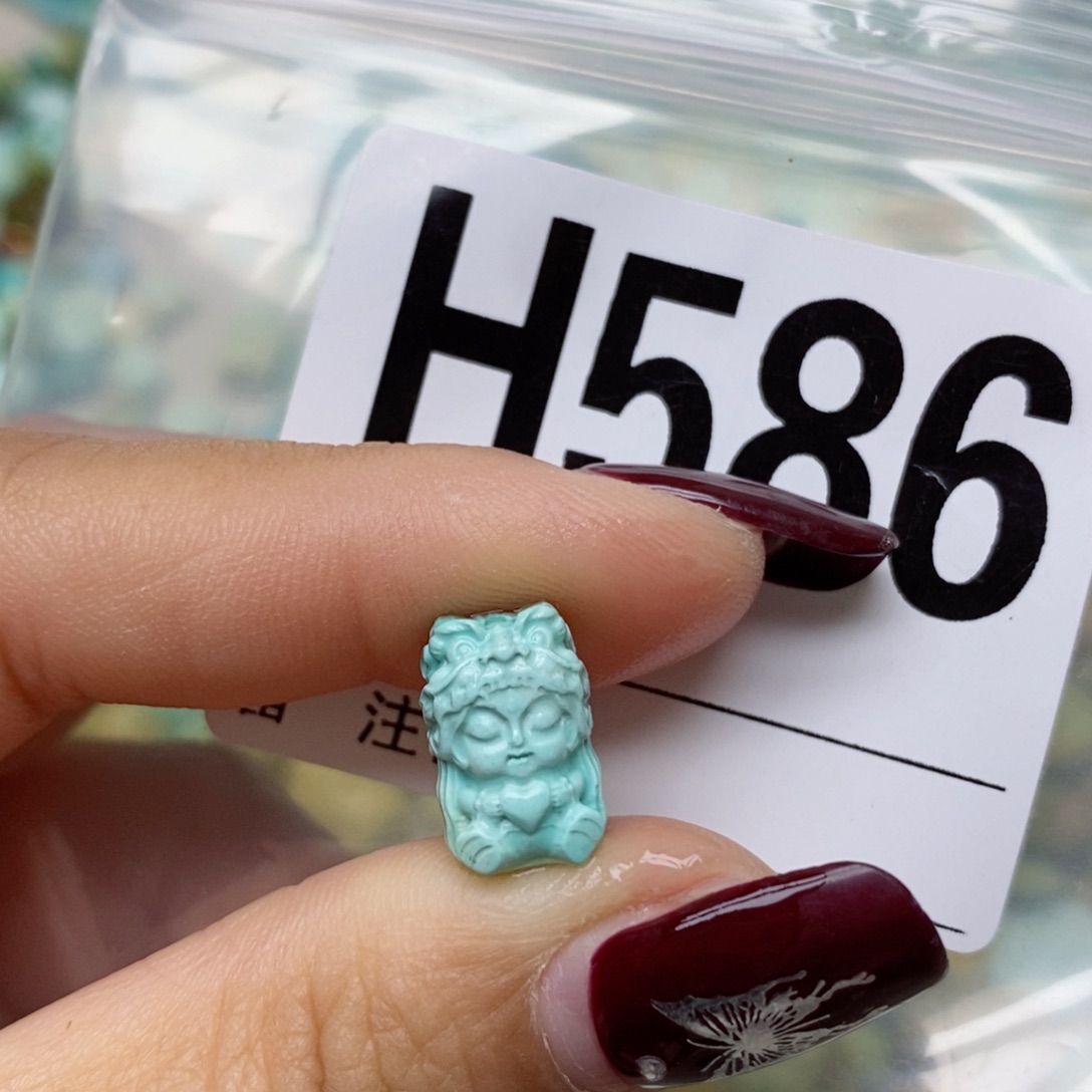 绿松石配饰未镶嵌