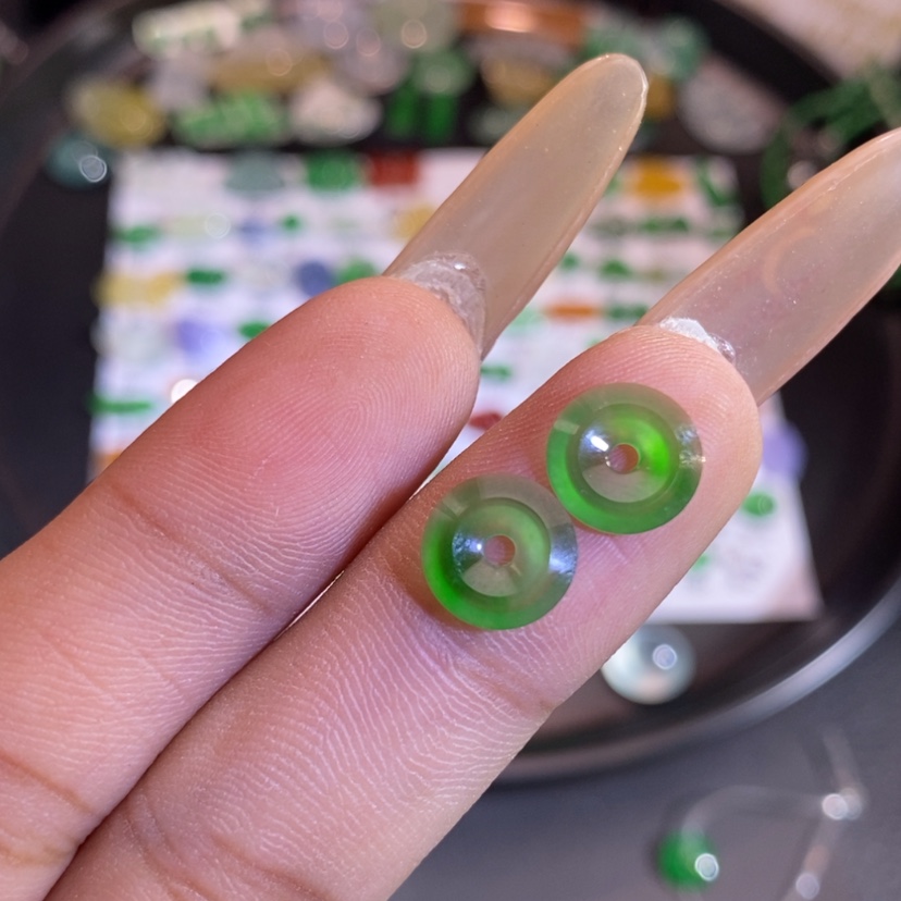 【闪购商品】翡翠挂件未镶嵌扣子