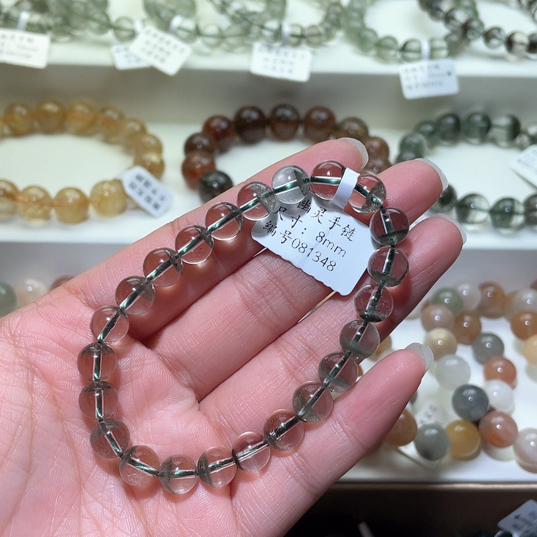 水晶手链未镶嵌露水晶