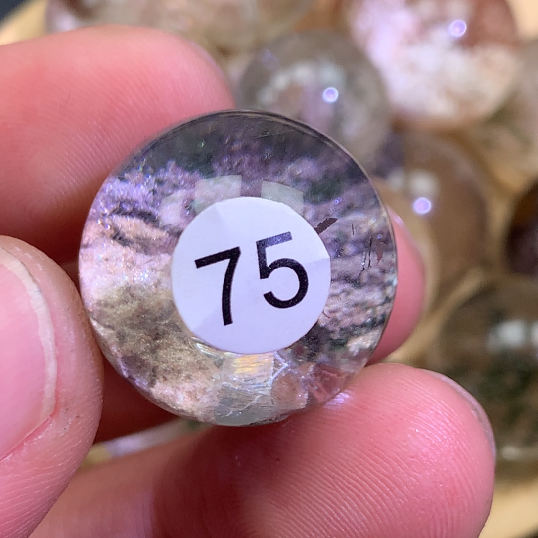 *****水晶颈饰未镶嵌天然水晶石吊坠