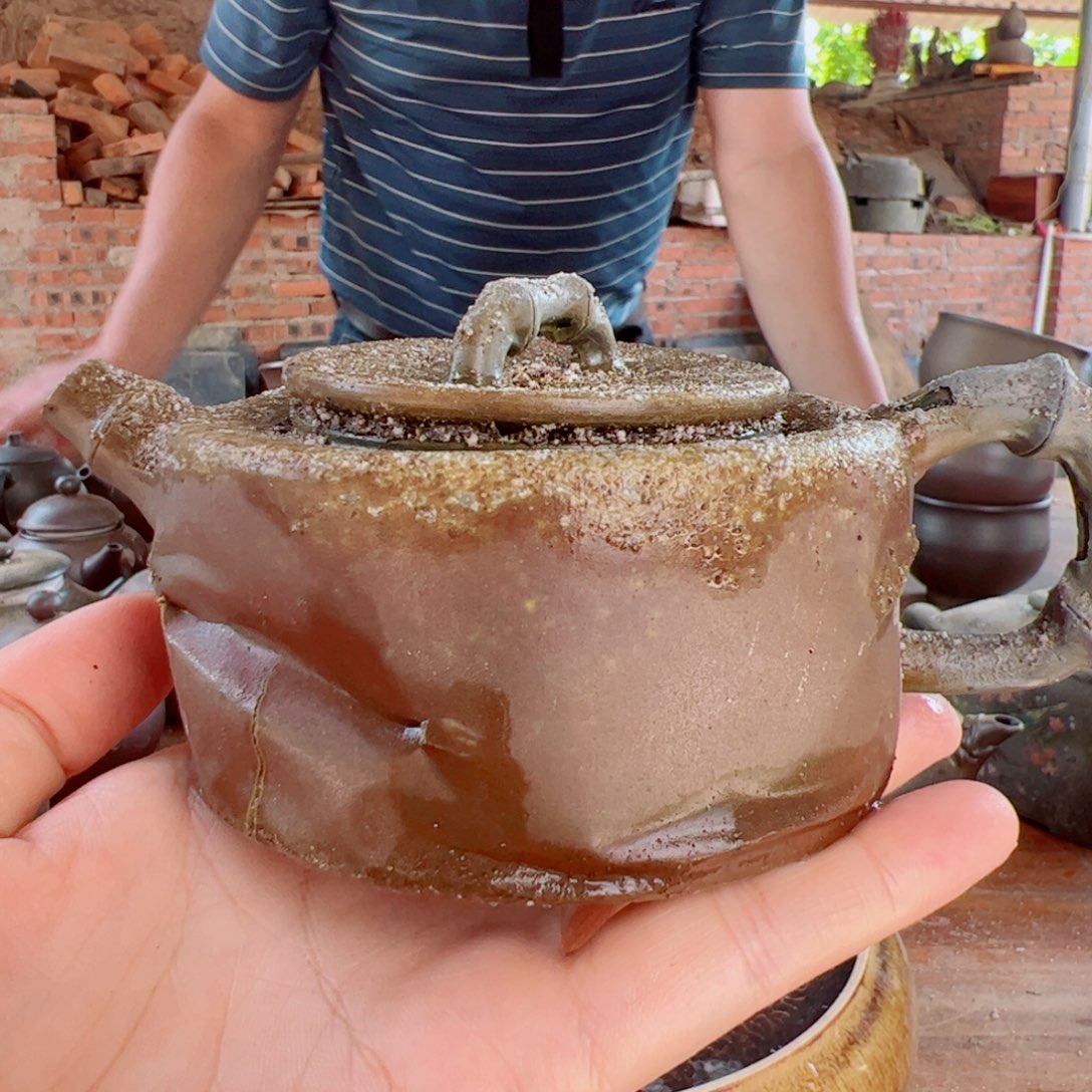 坭兴陶贵台龙窑柴烧茶器A251