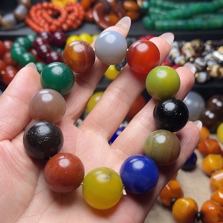 玛瑙/玉髓手链未镶嵌