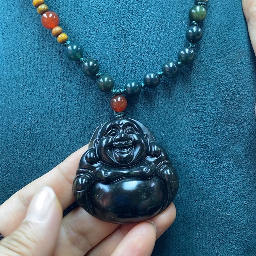 【闪购商品】蛇纹石玉未镶嵌吊坠