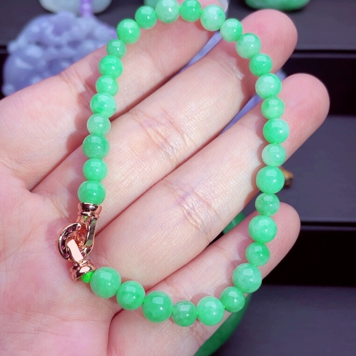 翡翠未镶嵌手串手串