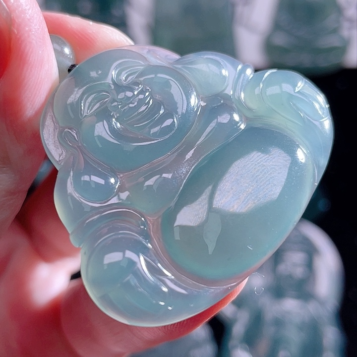 翡翠未镶嵌颈饰9999999999