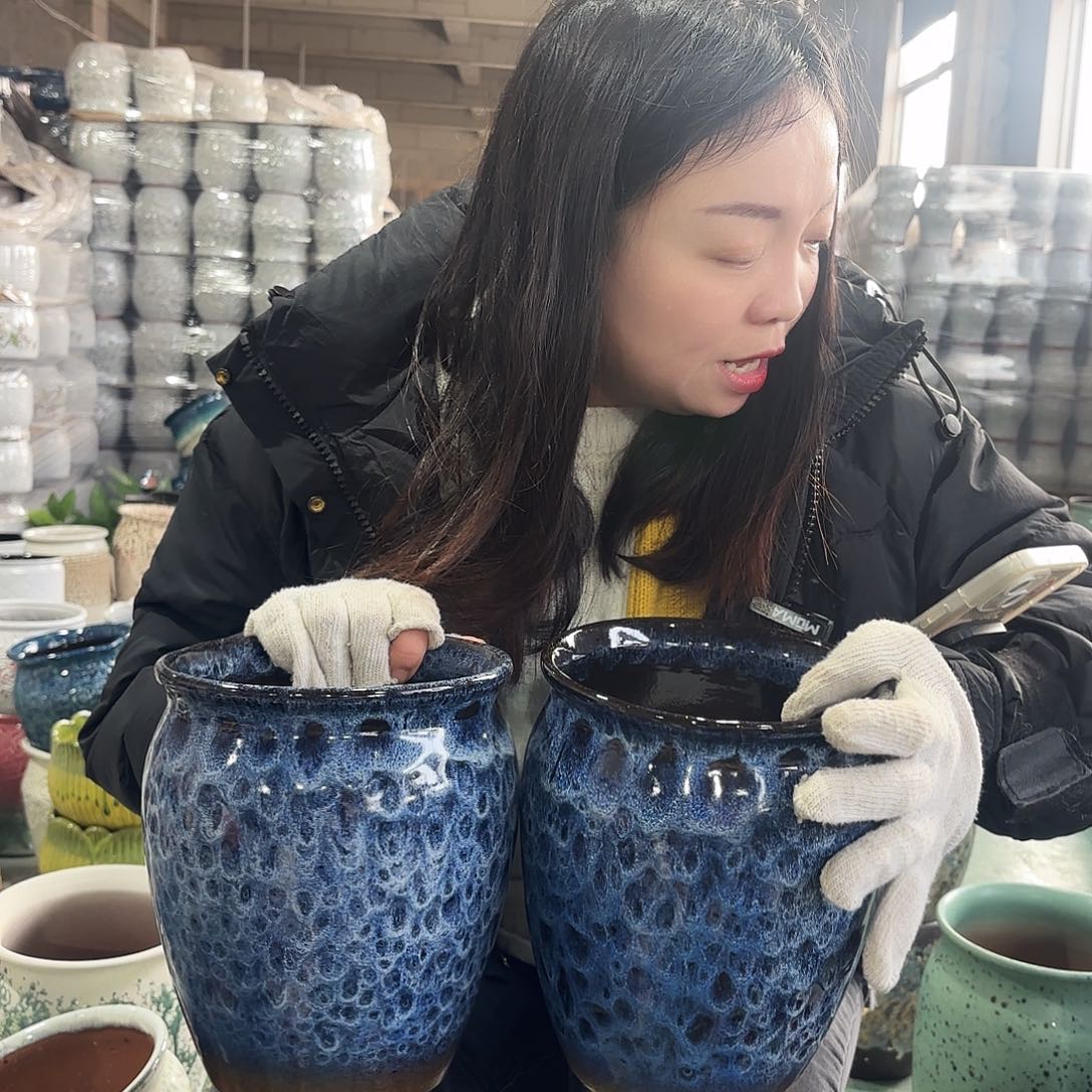 正品两个高21/17红陶