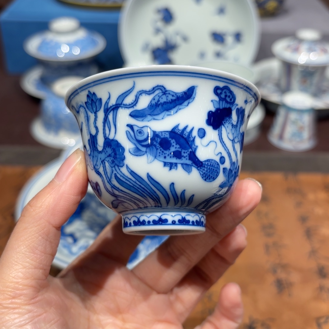 瓷片景德镇纯手工手绘