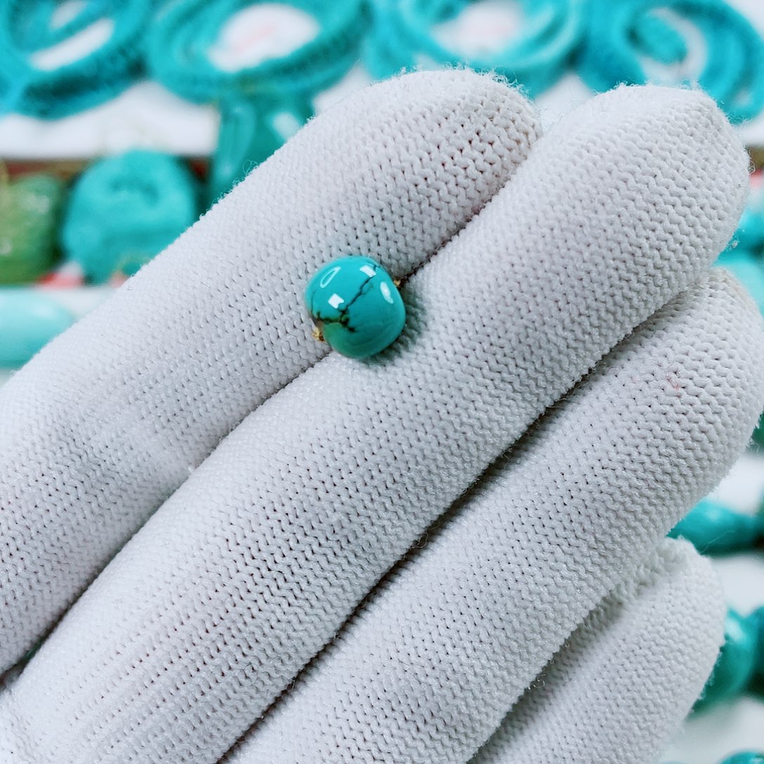 绿松石未镶嵌车挂