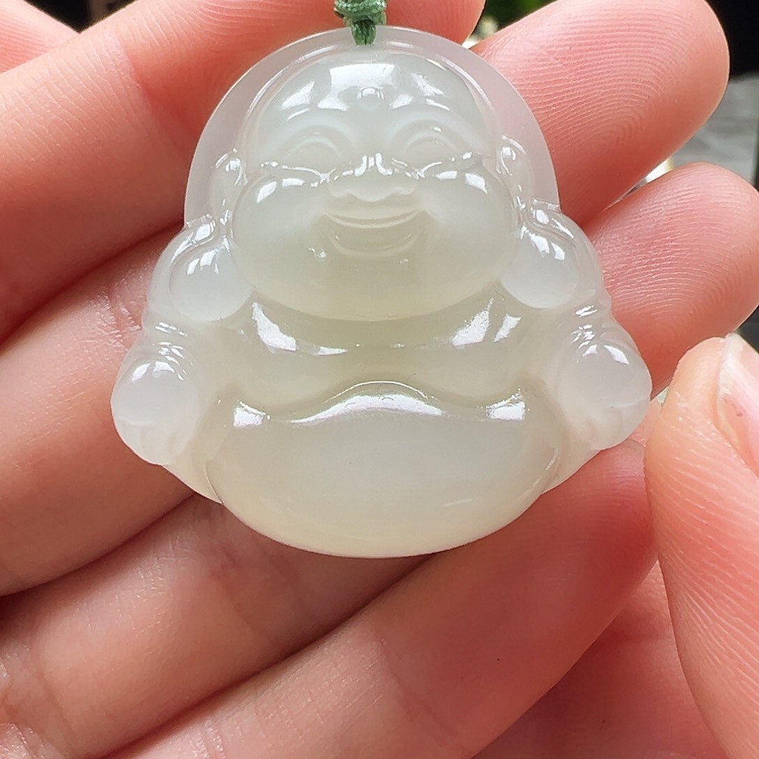 和田玉颈饰未镶嵌?***子