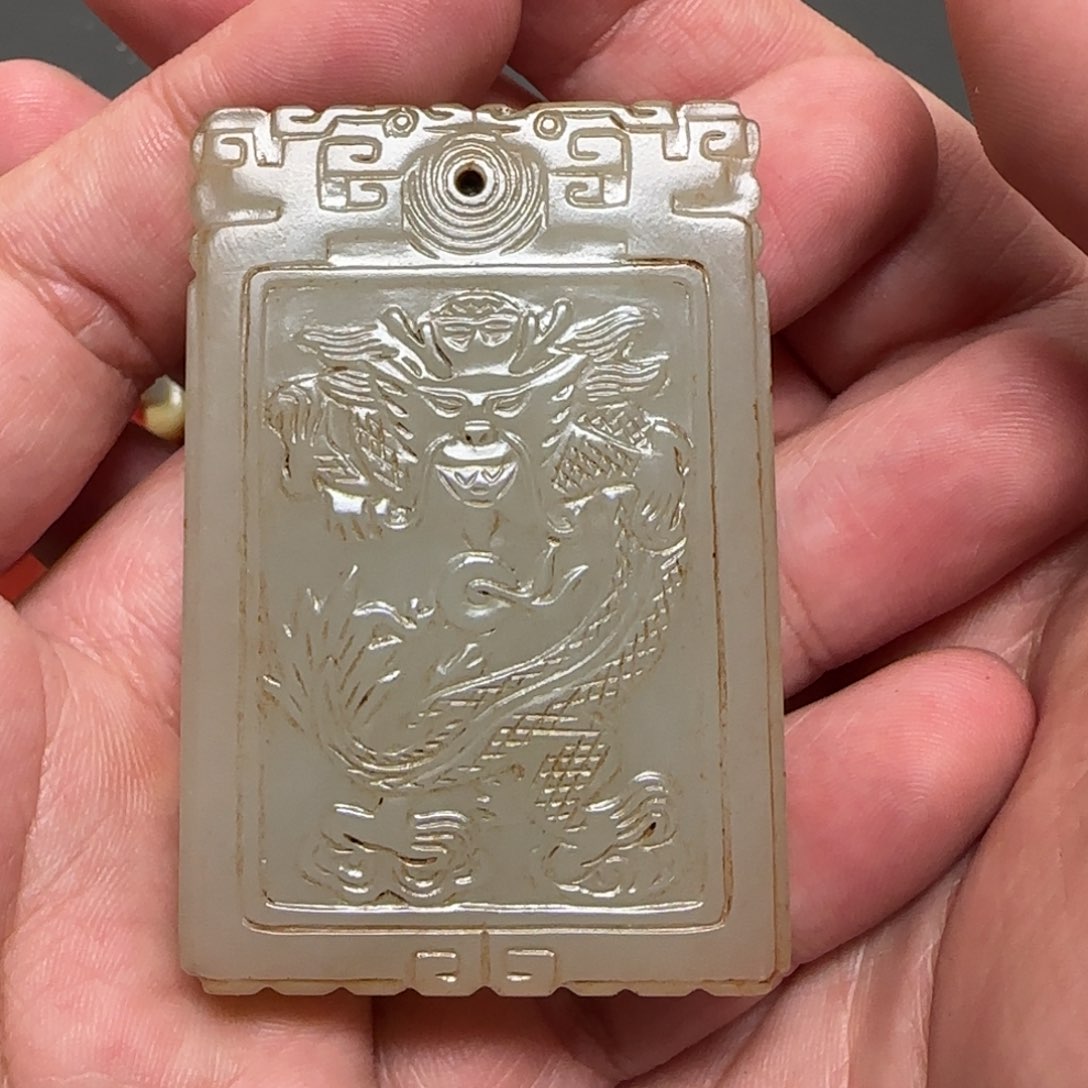 和田玉把件未镶嵌上