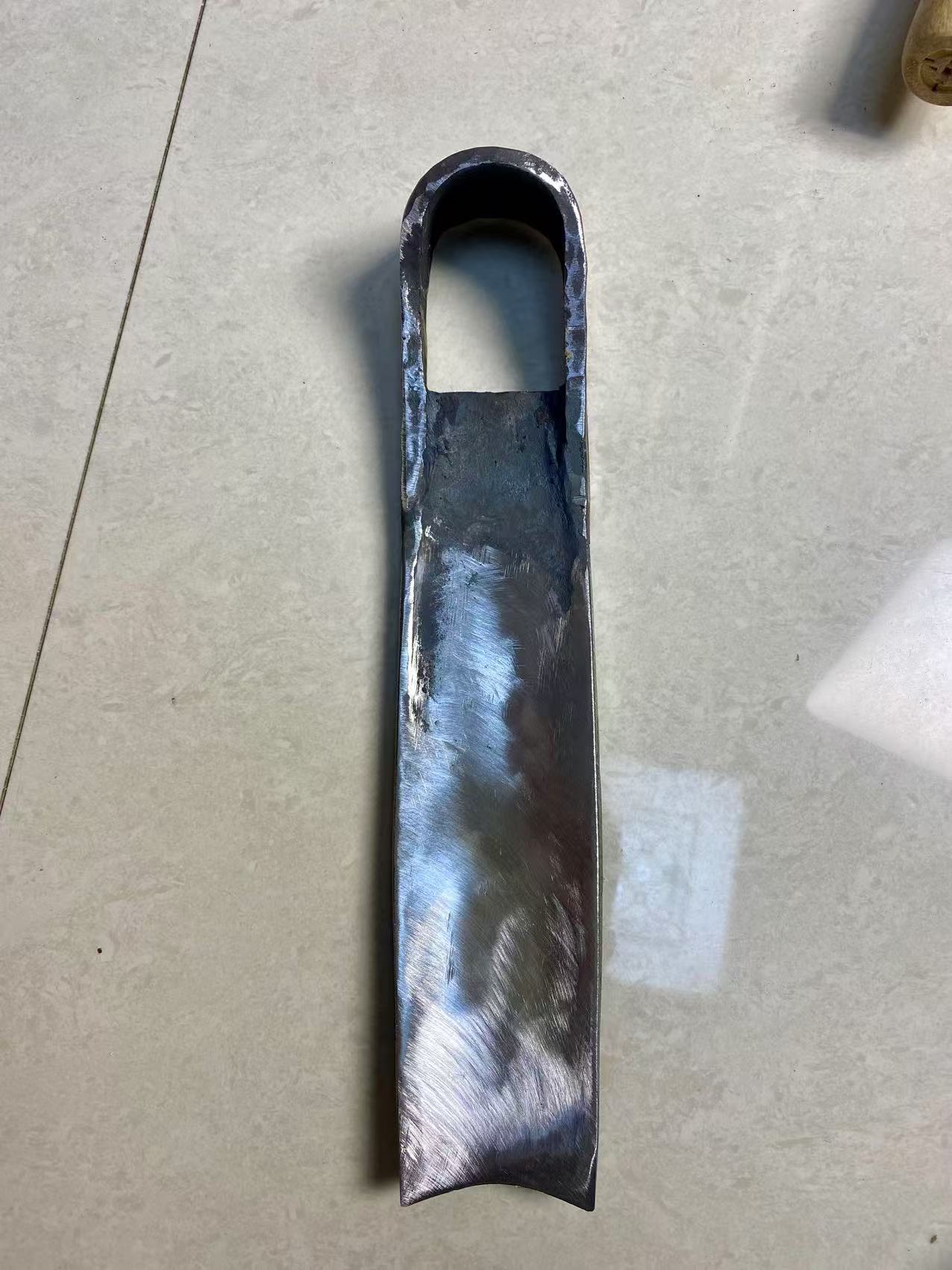 精品手工打造炮弹钢挖冬笋春笋锄头户外农用工具大全多功能两用