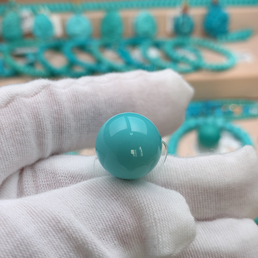 绿松石未镶嵌珠宝奇石15mm