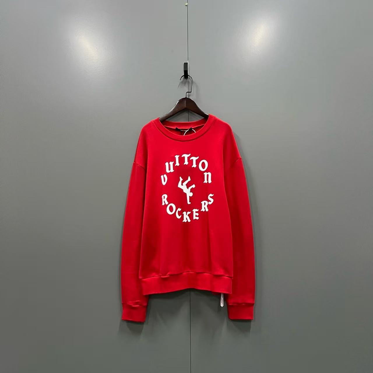 99新 LouisVuitton/路易威登 红色卫衣S码/全新/公价8450C001117