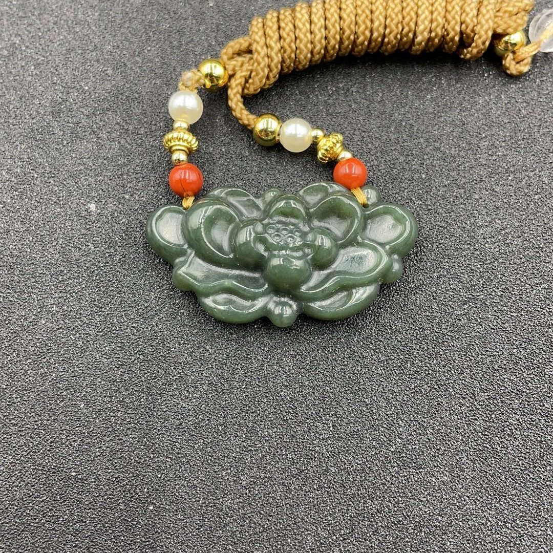 BY0122FSYN标35 和田玉挂件