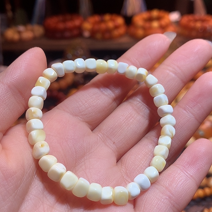 蜜蜡未镶嵌手串蜜蜡手串