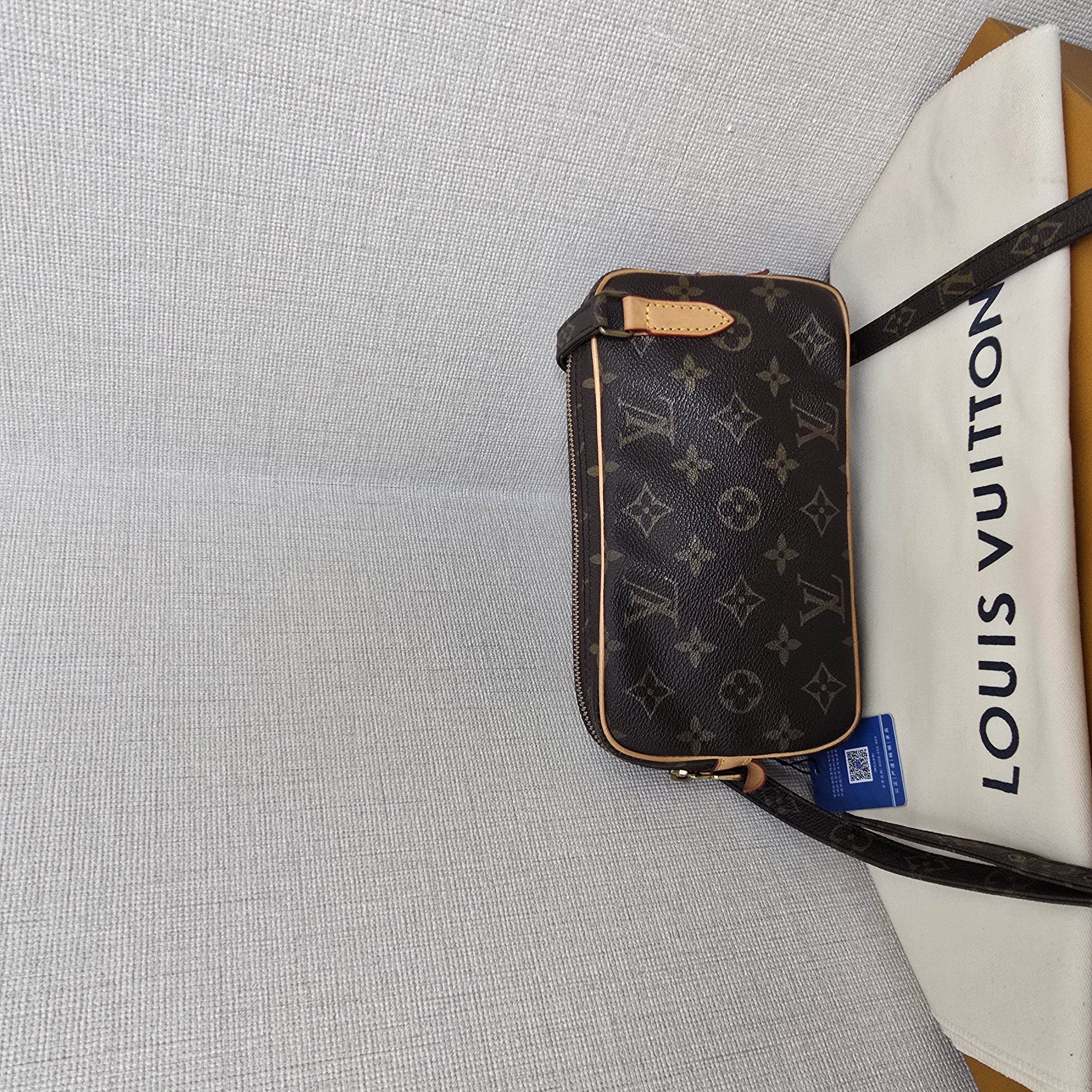 95新 LouisVuitton/路易威登 老花相机包