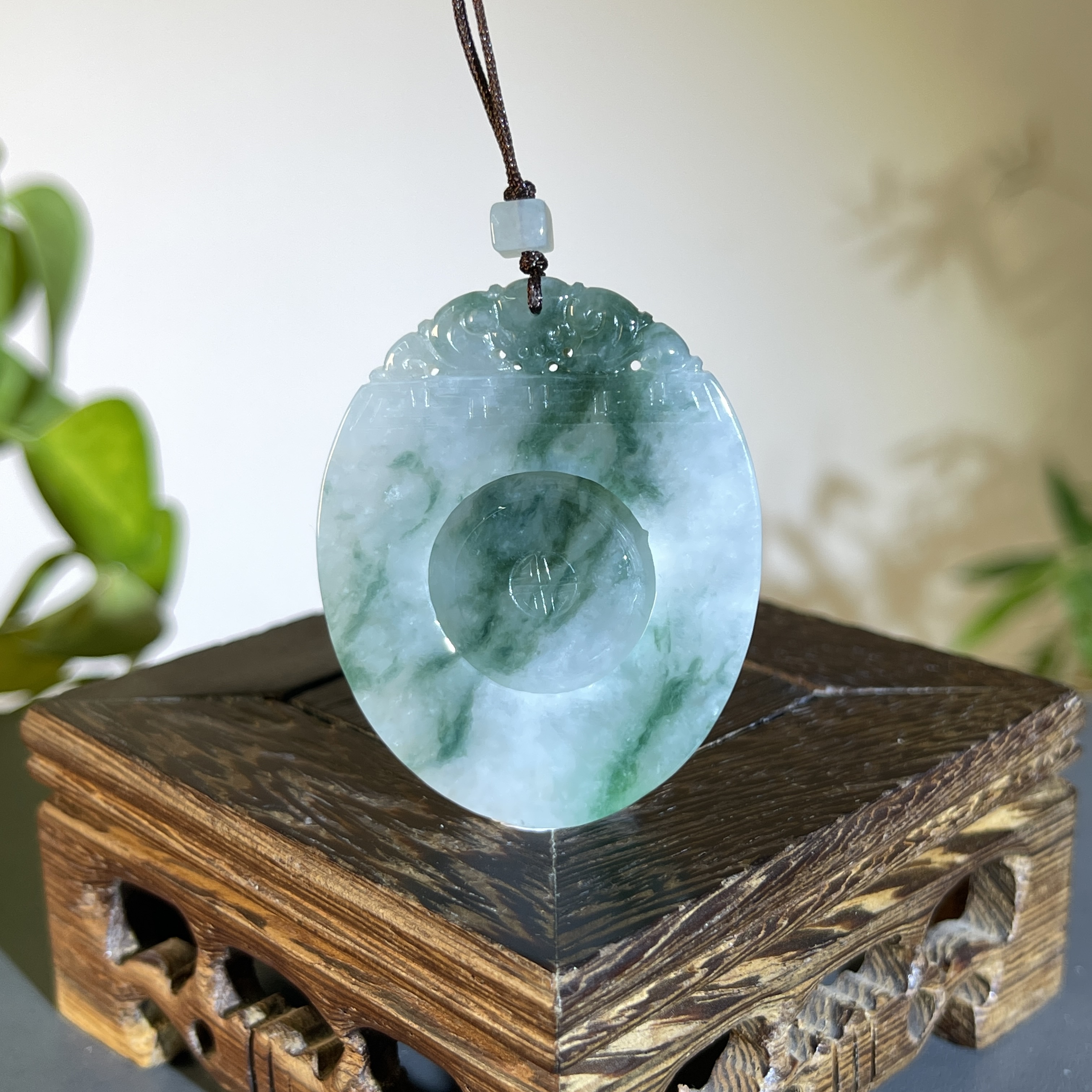 JCB15-70   天然缅甸A货翡翠   时来运转