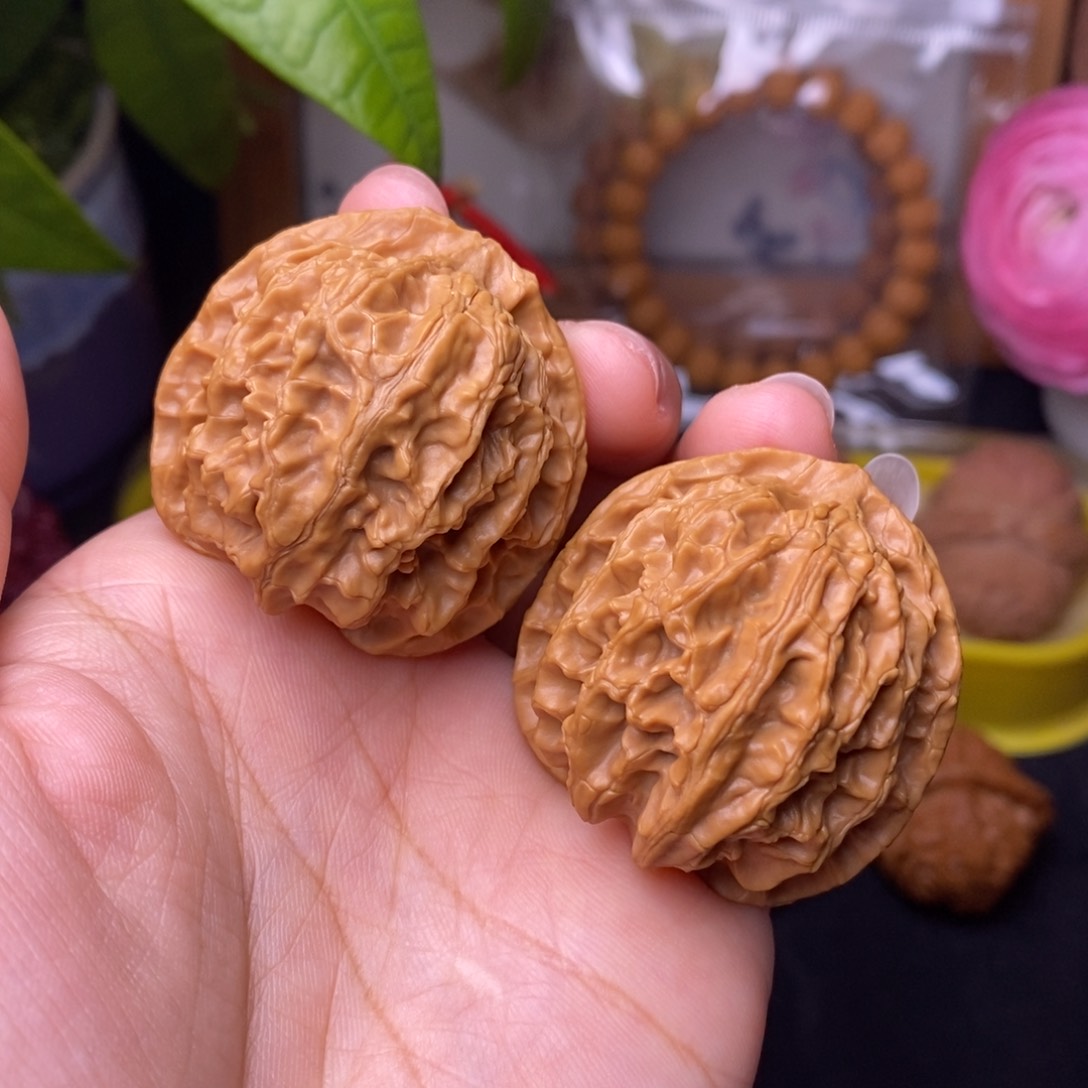 文玩核桃把件38苹果园