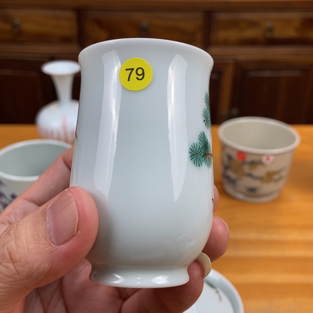 手绘茶具现代品非古董
