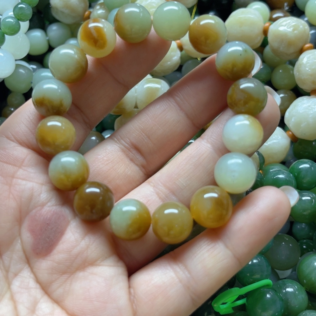 和田玉手链未镶嵌