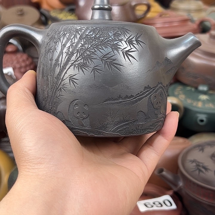 茶壶紫砂紫砂微瑕疵