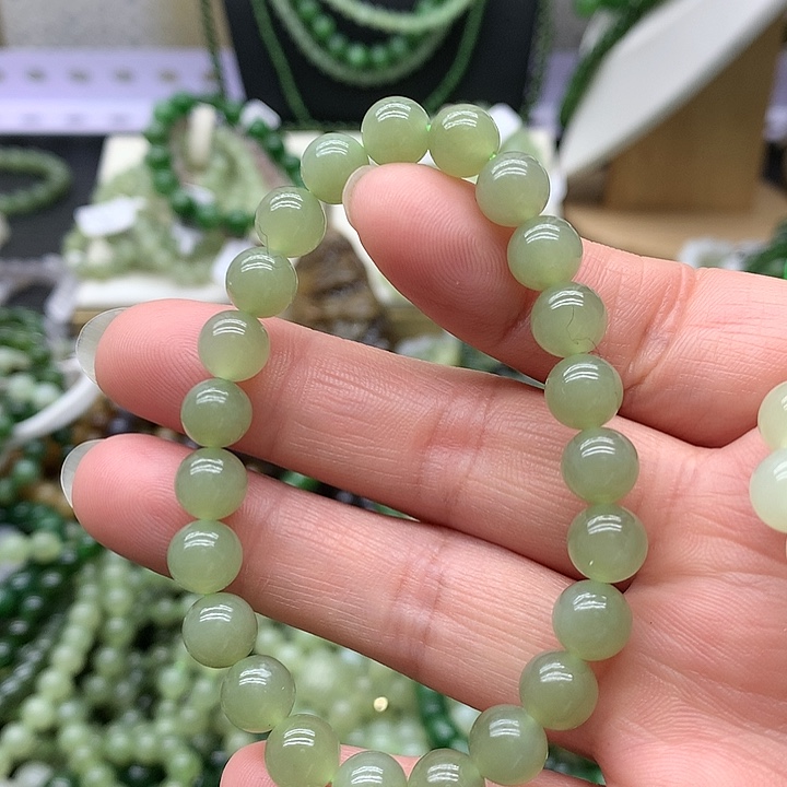 【闪购商品】和田玉手链未镶嵌8