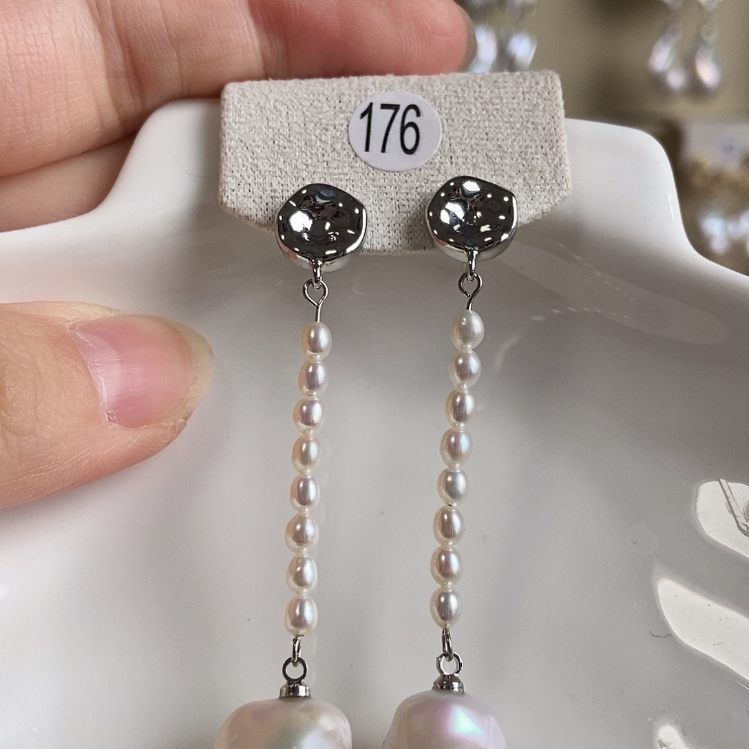 凤***舞合金淡水珍珠颈饰特价耳饰176号